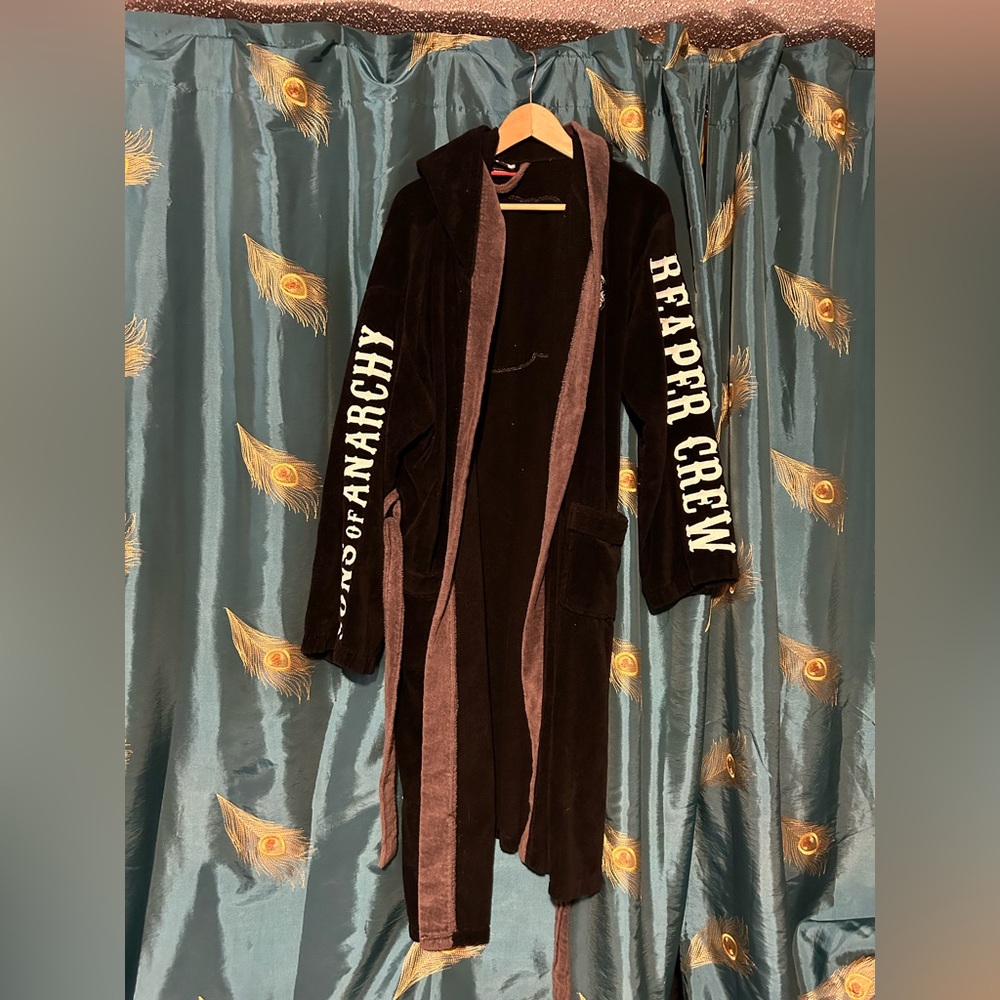 Terry cloth Sons of Anarchy bath robe